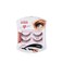 KISS Ever EZ Lashes Double Pack No 03 Reusable Natural Eyelash Starter Kit Includes EasyAngle Applicator and 2 Pairs Human Hair False Eyelashes Black