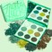 ColourpopJust My Luck Green Eyeshadow Palette  Green  Neutral Eyeshadow Palette with Matte  Metallic Finishes  HighPigment Eye Makeup with a LongWearing Formula 03 oz