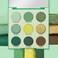 ColourpopJust My Luck Green Eyeshadow Palette  Green  Neutral Eyeshadow Palette with Matte  Metallic Finishes  HighPigment Eye Makeup with a LongWearing Formula 03 oz