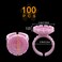 Lash Extensions Supplies100PCS Glue Rings Lash Glue Holder for Volume Lashes Fan Lash Glue Ring Cup for Eyelash Extension Supplies Supplies Lashes
