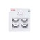 KISSLash Couture False Eyelashes Muse 14 mm Includes 2 Pairs Of Lashes Contact Lens Friendly Easy to Apply Reusable Strip Lashes Glue On Lashes