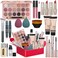 All in One Makeup Kit for Women Full Kit Gift Makeup Sets Makeup Gift Set for Women  Girls Makeup Essential Bundle Include 18Color Eyeshadow Palette Cosmetic Brush Set
