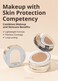 MISSHA Glow Cushion No25 Warm Beige for Natural Skin Radiant  Moisturizing Skin with Buildable Coverage