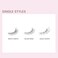 KISS The New Natural False Eyelashes Silver Ring 12 mm Includes 1 Pair Of Lash Contact Lens Friendly Easy to Apply Reusable Strip Lashes
