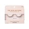 KISS The New Natural False Eyelashes Silver Ring 12 mm Includes 1 Pair Of Lash Contact Lens Friendly Easy to Apply Reusable Strip Lashes