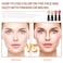 4PCS Contour Stick  Highlighter And Cream Blush Stick 4 Colors Kit  Moisturizer Face Brightens  Shades Pencil Facial Shaping Makeup Sticks for Older Women  Mature Skin