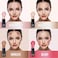 4PCS Contour Stick  Highlighter And Cream Blush Stick 4 Colors Kit  Moisturizer Face Brightens  Shades Pencil Facial Shaping Makeup Sticks for Older Women  Mature Skin