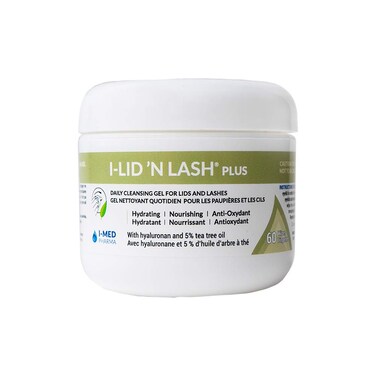 IMed Pharma ILid N Lash  Daily Cleansing Gel for Lids and Lashes 60 Wipes ILid N Lash Plus