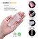 AMORIX50PCS Lip Gloss Tubes Empty 10ml Pink Cap Lip Gloss Containers Lip Balm Tubes Cute Squeeze Tubes Lipgloss Making Supplies  2 x 20ml Syringes Tag Labels for Lip Gloss Base
