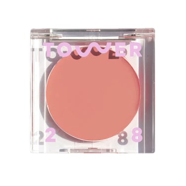 Tower 28Beauty BeachPlease Cream Blush for Cheeks and Lips  MultiPurpose Lip and Cheek Tint in Rosy Nude  for Sensitive Skin  Color MAGIC HOUR Luminous Finish