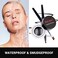 Gel Eyeliner Black and Brown Eyeliner Waterproof Long Lasting Smudge Proof Gel Liner with 2 Brushes Easy to Apply Eye Makeup 3 g Pack of 2