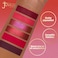 Juvias PlacePalette The Berries  Mauves Deep Pinks  Perfect Berry Hues Professional Eye Makeup Pigmented Palette for Eye Color  Shine Pressed Shades of 6