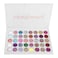 40 Colors Pressed Chunky Glitter Eyeshadow Palette Self Adhesive Glue Gel Glitter Highly Pigmented Colourful Shimmer Glitter Eye Shadow Pallet For Women Girls Long Lasting Sparkle Makeup