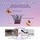 JoMay Self Adhesive Eyelashes Lash Clusters 48 PCS Self Adhesive Lashes D Curl Glueless Lashes 1016 Mixed No Glue Needed Eyelashes X01 Press on Lashes PreGlued EyelashesX011016MIX