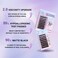 JoMay Self Adhesive Eyelashes Lash Clusters 48 PCS Self Adhesive Lashes D Curl Glueless Lashes 1016 Mixed No Glue Needed Eyelashes X01 Press on Lashes PreGlued EyelashesX011016MIX