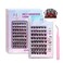 JoMay Self Adhesive Eyelashes Lash Clusters 48 PCS Self Adhesive Lashes D Curl Glueless Lashes 1016 Mixed No Glue Needed Eyelashes X01 Press on Lashes PreGlued EyelashesX011016MIX