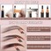 12 Piece Dark Brown Colour Waterproof Eyebrows Pencil Tattoo Makeup And Microblading Supplies KitPermanent Eye Brow Liners In Waterproof Eyebrow Pencils Peel  Brow Pencil Set For MarkingDark Brown