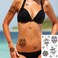 32 Sheets Black Henna Temporary Tattoos for Adults Women Girls Feather Mandala Flower Body Art Large Big Arm Tattoos Sheet Lace Mehndi Mandala Tattoo 32 Count Pack of 1