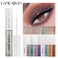 Liquid Glitter EyeshadowLiquid Glitter Eyeliner Metallic Glitter Shimmer Eye Looks Waterproof Long Lasting QuickDrying Sparkling Eye Shadow Makeup euphoria makeup 02