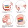 144 Sheets Rainbow Temporary Tattoos Rainbow Stickers Rainbow Body Tattoo for Party Celebration Supplies Style Set 1