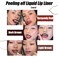 Lip Liner Peel Off Lip Liner Tattoo 3Pcs Peel Off Lip Stain Burgundy Red  Dark Brown  Light Brown Long Lasting Lip Stain Peel Off Infused with Hyaluronic Acid  Vitamin E