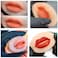 AIYUENCICI 3Pcs 3D Tattoo Practice Lips Soft Silicone Realistic Tattooing Fake Skin for Semi Permanent Make Up Microblading Lip Training Kit Multicolored