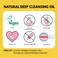 LanbelleDeep Cleansing Oil Korean Oil Cleanser 676 Oz Face Wash All NaturallyDerived GrapeSeed Oil Lemon Vegan Dry Sensitive AcneProne Skin Age Defying Makeup Remover Melting Blackhead Sebum Care