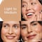 Saie Hydrabeam Under Eye Brightener  Sheer  Hydrating Eye Brightener with Cucumber Extract  Instantly Illuminates Skin for a Radiant Finish  Shade 2 02 oz