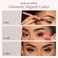 GlamneticMagnetic Half Lashes  Princess  Natural Looking Half Lash Set Short Cat Eye Flared 6Magnet Band Reusable Eyelashes Small Eyes Up to 60 Wears  1 Pair