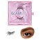 GlamneticMagnetic Half Lashes  Princess  Natural Looking Half Lash Set Short Cat Eye Flared 6Magnet Band Reusable Eyelashes Small Eyes Up to 60 Wears  1 Pair