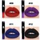 4Pcs Dark Red Purple Blue Black Matte Liquid Lipstick SetsMatte Lipstick Lip Stain Long Lasting 24 Waterproof Lip Gloss Gift Set Matt Liquid Makeup Lipstick for Women Set C