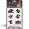 Unique Transformers Temporary Tattoos  Assorted Designs 24 Pcs