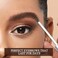 Waterproof Eyebrow Gel for Long Lasting Highly Tinted Liquid Eye Brow Makeup Sweatproof Natural Black Brown