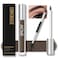 Waterproof Eyebrow Gel for Long Lasting Highly Tinted Liquid Eye Brow Makeup Sweatproof Natural Black Brown