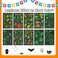 Partywind 100 Styles Luminous Day of the Dead Tattoos for Kids Glow Halloween Day of the Dead Decorations Party Supplies Favors Halloween Day of the Dead Gifts Costume Makeup