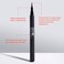 3INAThe 24H Pen Eyeliner 90024 Hour Wear  Matte Finish  Fine Tip Longwear Black Liquid Liner  Smudgeproof Flake Proof Eye Makeup  Cruelty Free Paraben Free and Vegan Cosmetics  004 Fl Oz