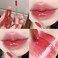 2Pcs Bear Lip Glaze Jelly LipstickLiquid Lipstick Cute Bear Lipgloss Moisturizing Lip Stain Plumping Water Lip Gloss Waterproof Long Lasting Cheek Rouge Tint Cosmetics Bear Beauty Makeup