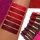 Juvias PlaceReds  Berries Velvety Matte Lipsticks The Deep Reds Fierce  Burgundy Red SoftMatte Lipstick Hydrating Highly Pigmented Creamy Smooth and LongLasting