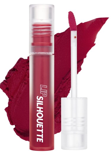 IM MEMELip Silhouette Matte Velvet Tint  10 Cherry Dresser Plum Red Shade  Best Lip Stain Vivid Color Long Lasting Moisturizing  Hydrating Lightweight Matte Finish Makeup 4mL