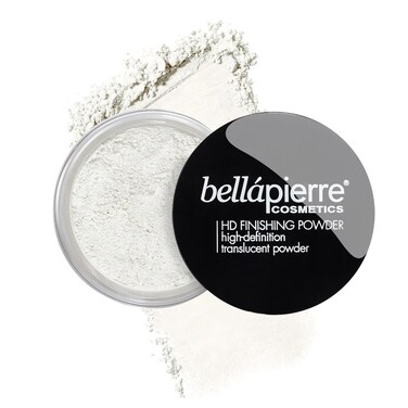 bellapierreHD Finishing Powder  Translucent Setting Powder  Poreless ShineFree Matte Finish  Lightweight Gentle Formula  NonToxic  Paraben Free  Cruelty Free Mineral Makeup
