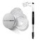 WUNDERBROW Fix It Clear Eyebrow Gel Long Lasting Lamination Effect Includes Dual Ended Brush Vegan  Cruelty Free