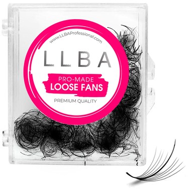 LLBA Promade Wispy Lash Extensions 9D 005 100 Handmade Eyelashes Volume Fans C Cc D Curls 917 Mm Length LongLasting Easy Application D 13 mm