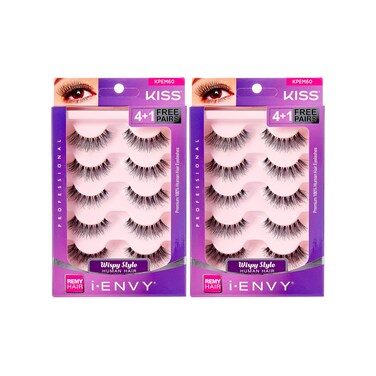 i Envy by Kiss So Wispy 03 Strip Eyelashes Value Pack KPEM60 2 PACK