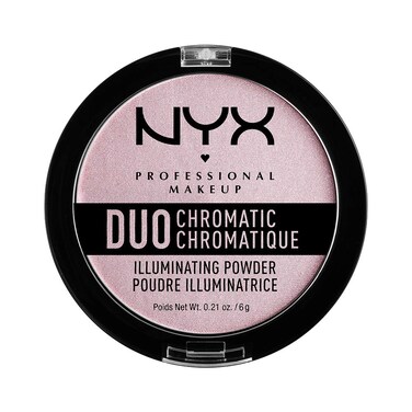 NYX PROFESSIONAL MAKEUP Duo Chromatic Illuminating Powder Lavender Steel