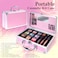 Makeup Kit for Teens Girls Women Full Starter Cosmetics Set Makeup Gift Set Beginner Makeup Kit Cosmetic Train Case For Women Full Kit Included Eyeshadow Blusher Contour Eyebrow Powder