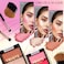 Makeup Kit for Teens Girls Women Full Starter Cosmetics Set Makeup Gift Set Beginner Makeup Kit Cosmetic Train Case For Women Full Kit Included Eyeshadow Blusher Contour Eyebrow Powder