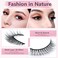 SONAFEEL False Lashes Natural Look Eye Lashes Pack Short Natural Eyelashes Wispy Strip Lashes Small Crisscross Daily Fake Eyelashes Reusable Faux 3d Mink Lashes Pestaas Postizas Naturales