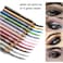 Jumbo Glitter Eyeliner Pencils  12 Metallic Colors Eyeliners  Eyeshadow Pencil Set Natural Long Lasting Hypoallergenic Eye Makeup