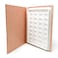 16 Pair Eyelash Storage BookMakeup Display Sample ContainerEyelash Catalog Travel Glitter Paper rose gold