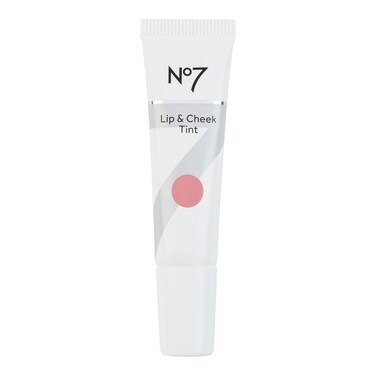 No7 Lip  Cheek Tint  Dusk Pink  Lightweight Lip and Cheek Stain for Rosy Lips  Natural Face Blush  Multipurpose Makeup for Lips  Cheeks 10ml